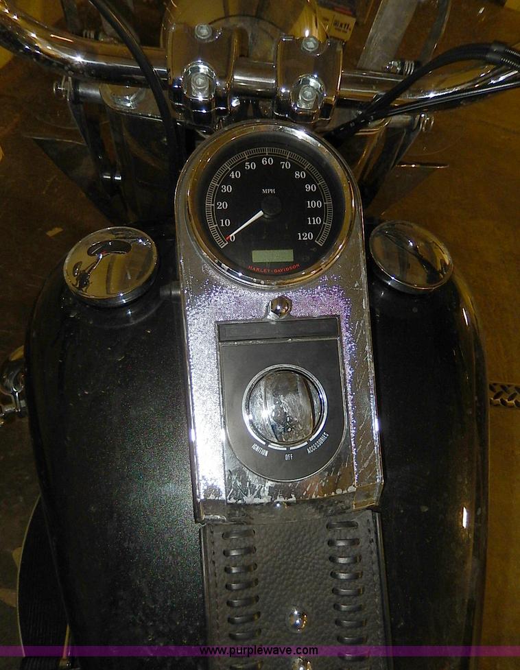 image for item AC9234 2008 Harley Davidson FLSTF motorcycle