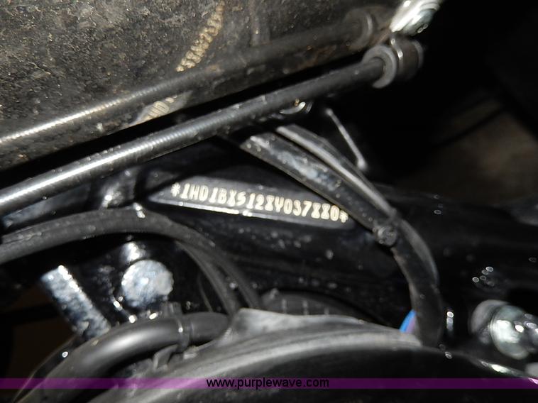 image for item AC9234 2008 Harley Davidson FLSTF motorcycle