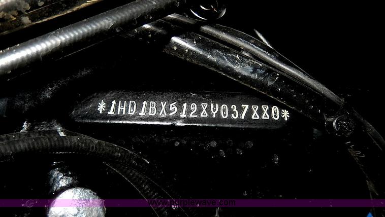 image for item AC9234 2008 Harley Davidson FLSTF motorcycle