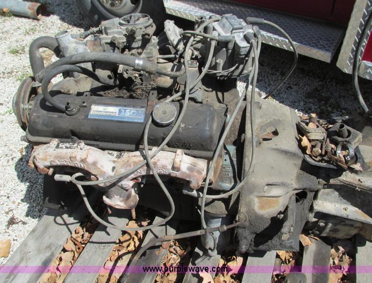 image for item AC9933 Approximately 1969 GM 327 C.I.D. engine block