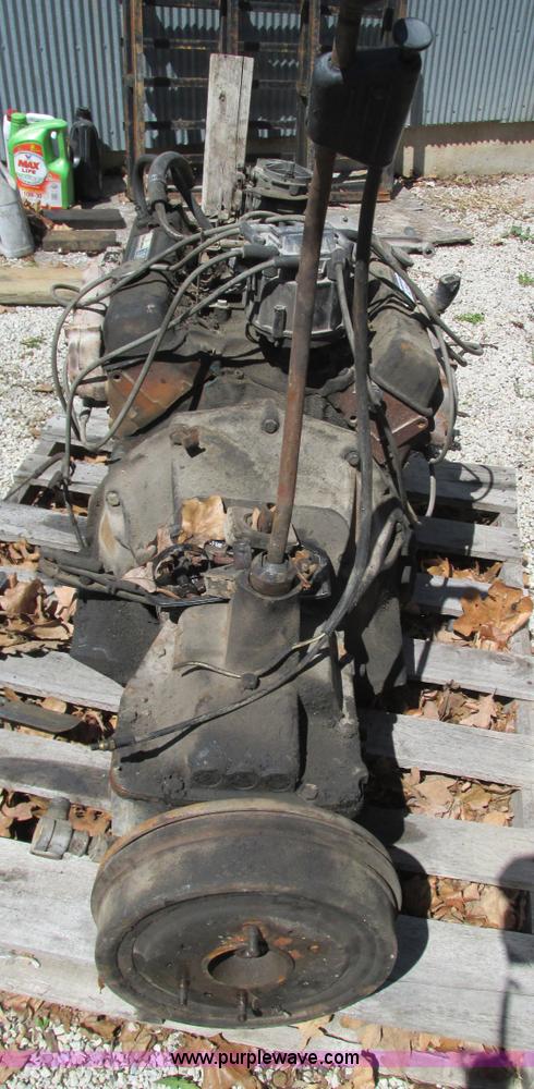 image for item AC9933 Approximately 1969 GM 327 C.I.D. engine block