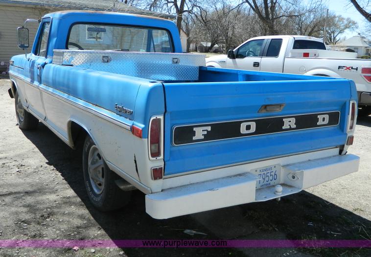 image for item AD9852 1972 Ford F100 Explorer pickup truck