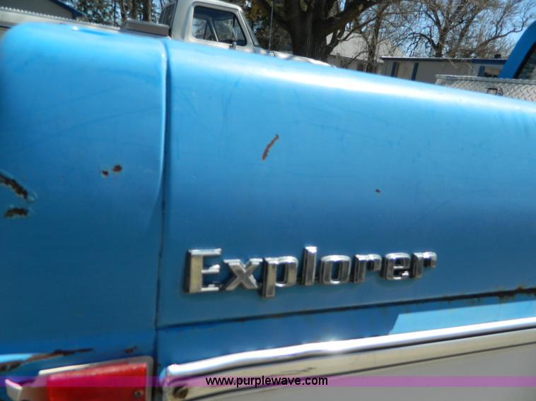 image for item AD9852 1972 Ford F100 Explorer pickup truck