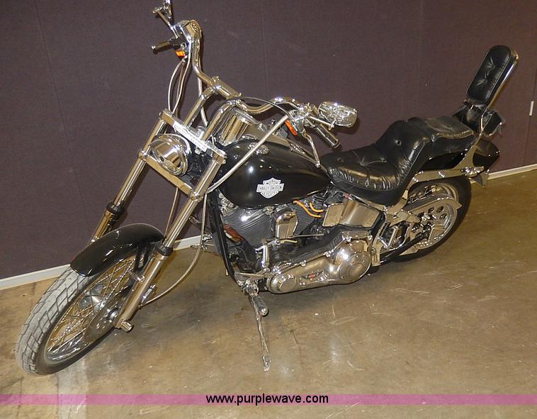 image for item AX9138 1990 Harley Davidson motorcycle