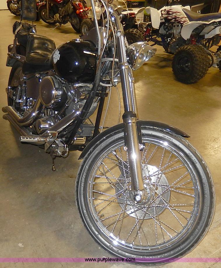 image for item AX9138 1990 Harley Davidson motorcycle