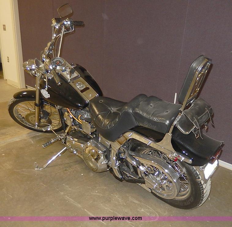 image for item AX9138 1990 Harley Davidson motorcycle