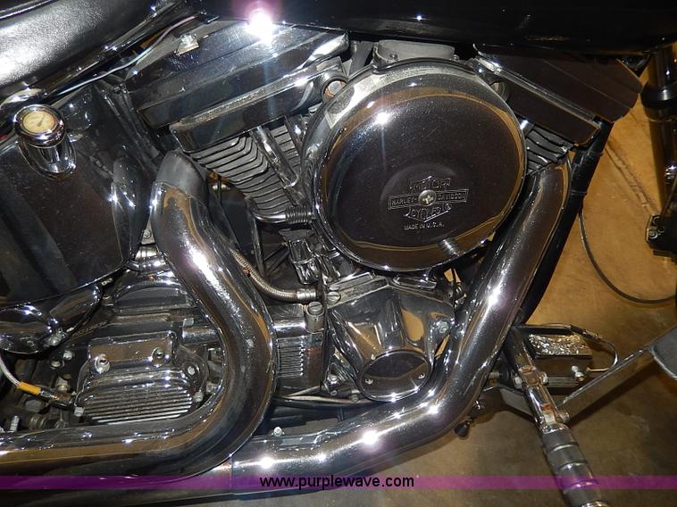 image for item AX9138 1990 Harley Davidson motorcycle
