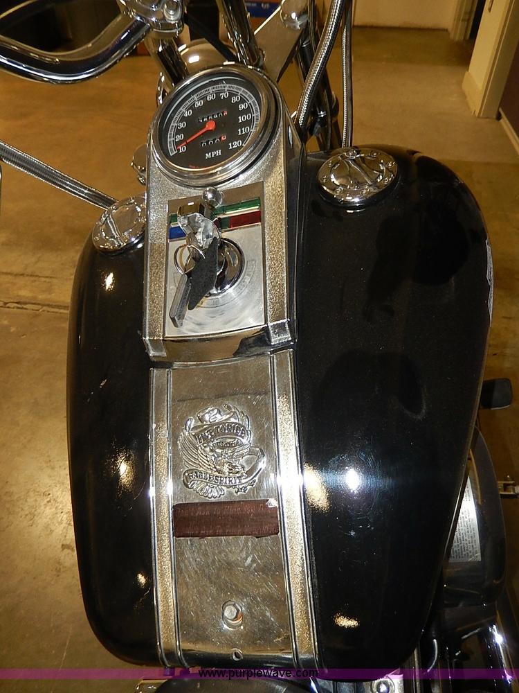 image for item AX9138 1990 Harley Davidson motorcycle