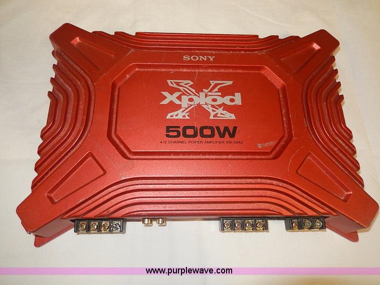 Assorted car audio equipment in Manhattan, KS Item AX9165 sold