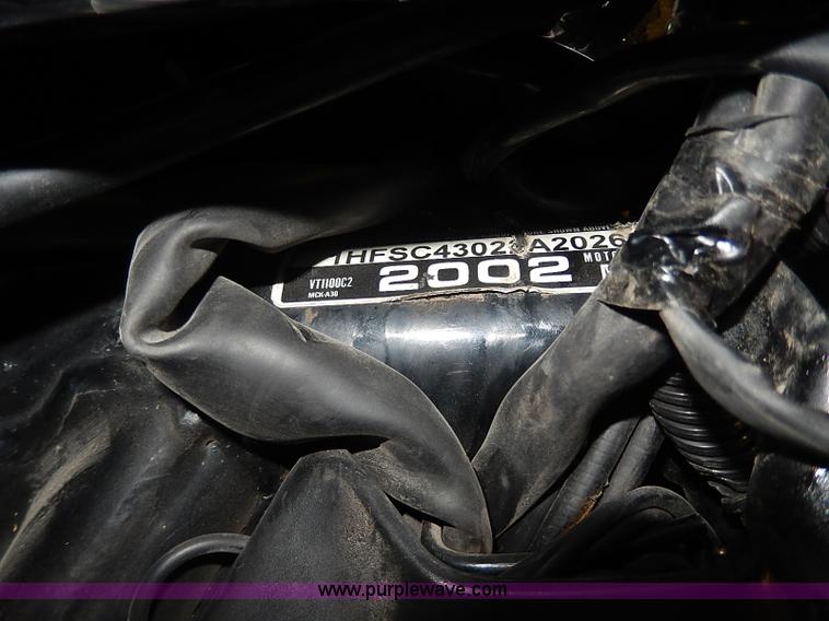 image for item AX9178 2002 Honda Shadow motorcycle