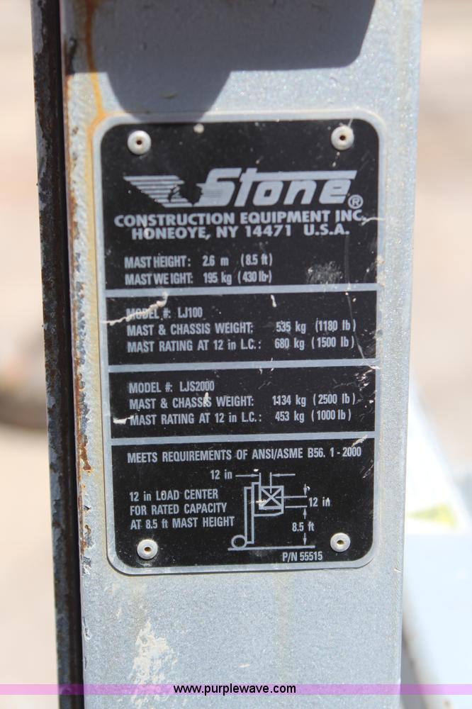 image for item AZ9947 Stone LJ100 lift jockey