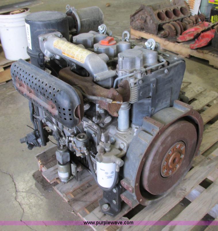 image for item D3946 2004 Lombardini three cylinder diesel engine