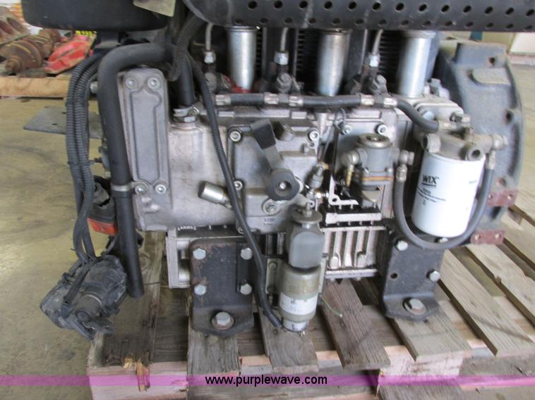 image for item D3946 2004 Lombardini three cylinder diesel engine