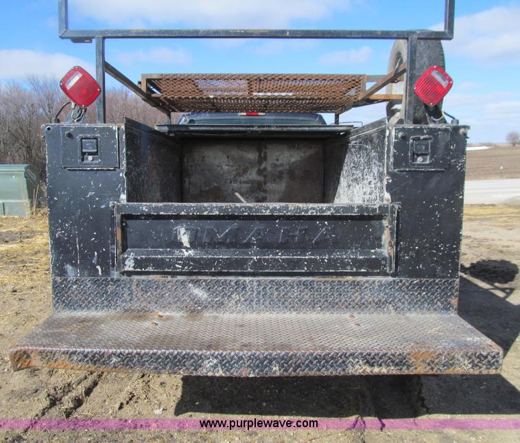 image for item E4675 2000 Ford F350 Super Duty XL Crew Cab utility truck