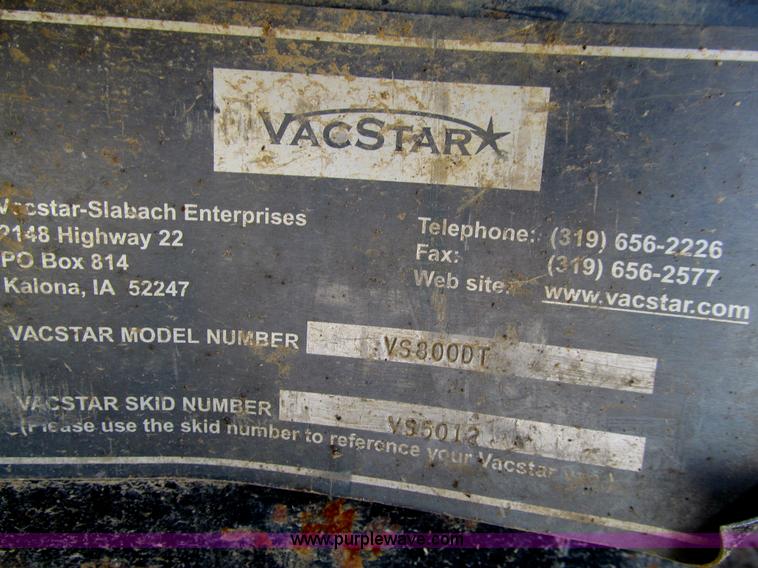 image for item E4698 Vacstar 800DT portable vacuum machine