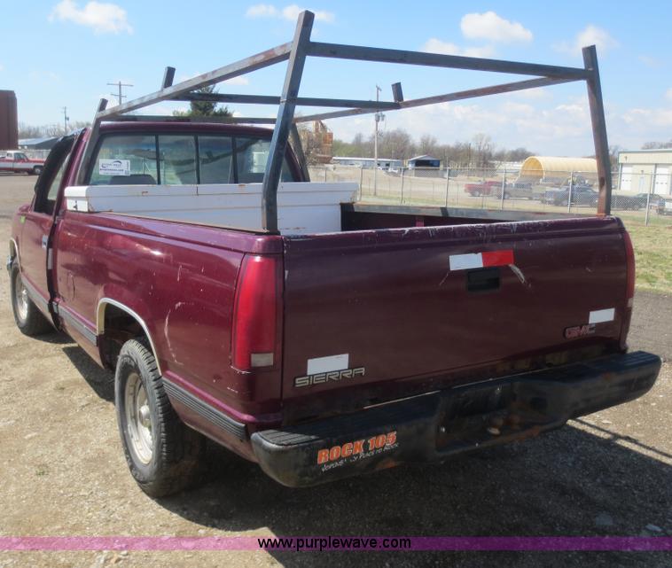 image for item F6862 1993 GMC 1500 SL pickup truck