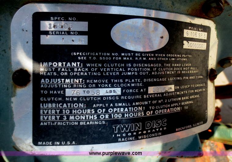 image for item F6871 Mission water pump