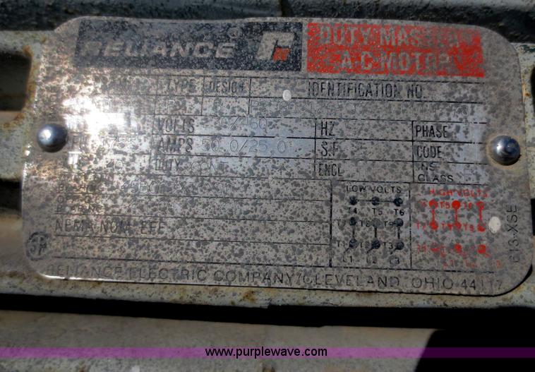 image for item F6875 Ingersoll Rand 10T3NL air compressor