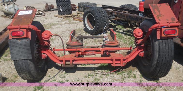 image for item F6876 Steerable tag axle