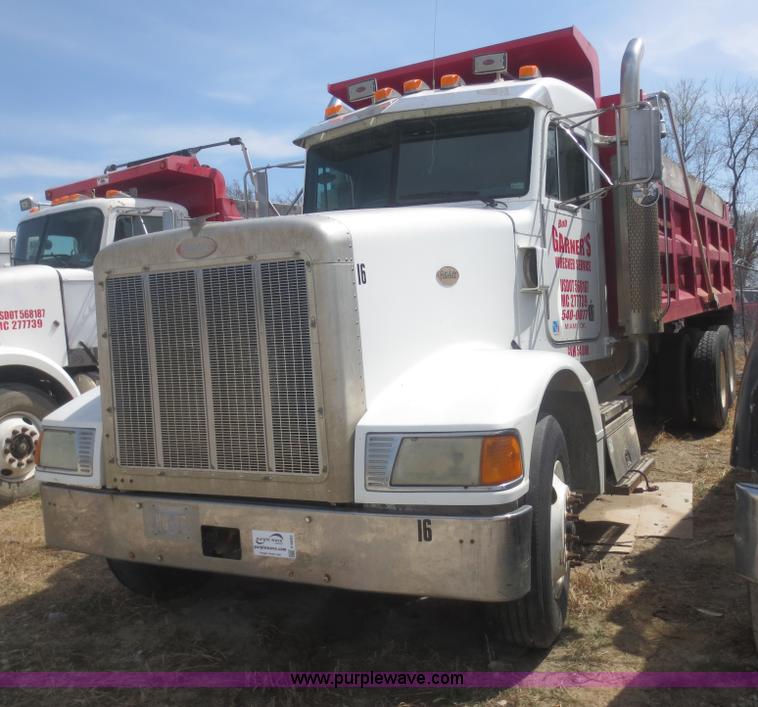 image for item F6883 1999 Peterbilt 377 dump truck