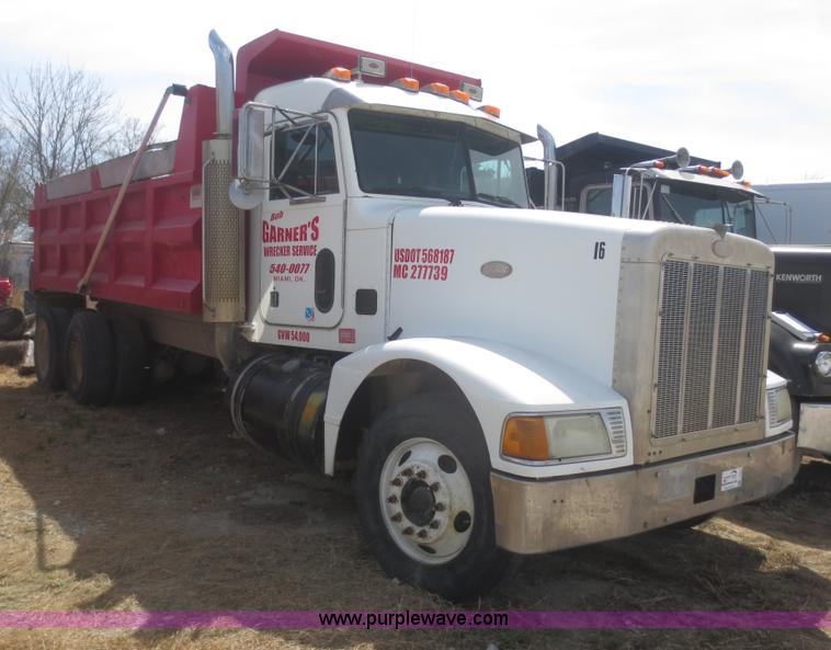 image for item F6883 1999 Peterbilt 377 dump truck