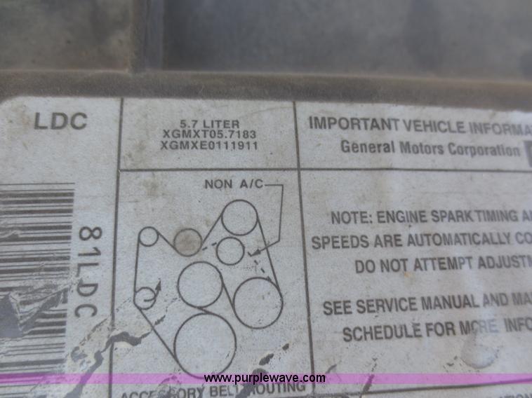 image for item F6890 1999 Chevrolet Tahoe Z-71 SUV