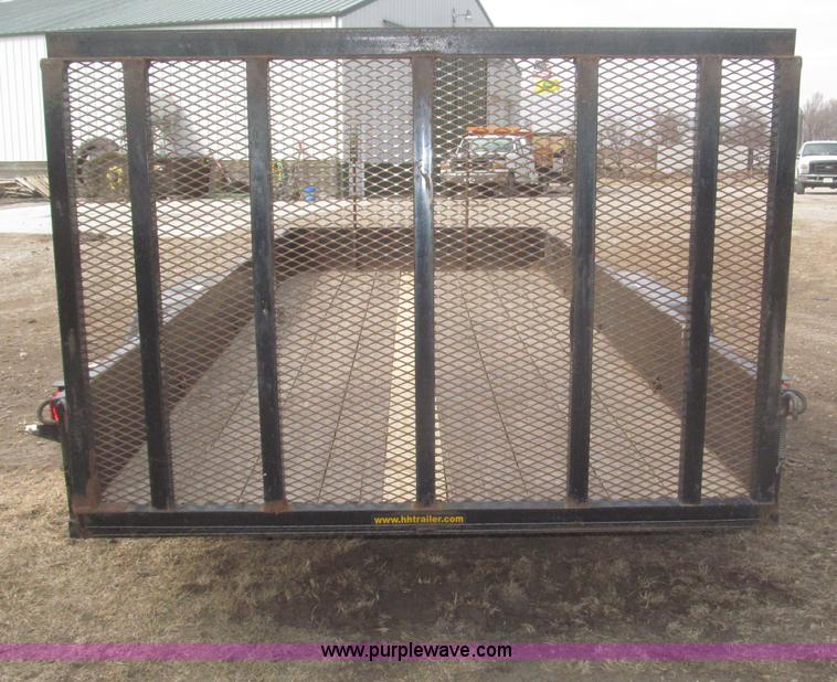 image for item F7329 2005 H&H tandem axle trailer