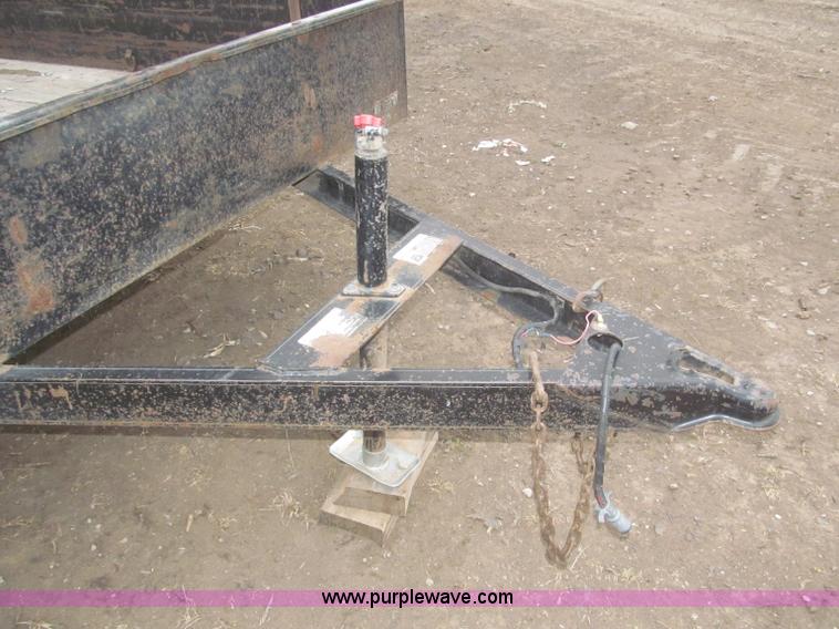 image for item F7329 2005 H&H tandem axle trailer