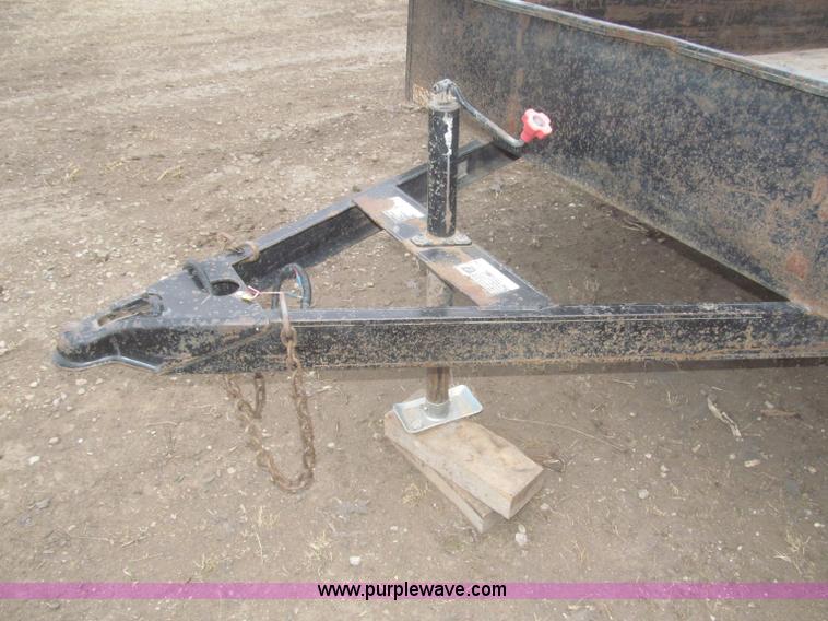 image for item F7329 2005 H&H tandem axle trailer