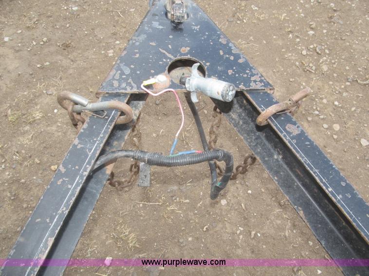 image for item F7329 2005 H&H tandem axle trailer