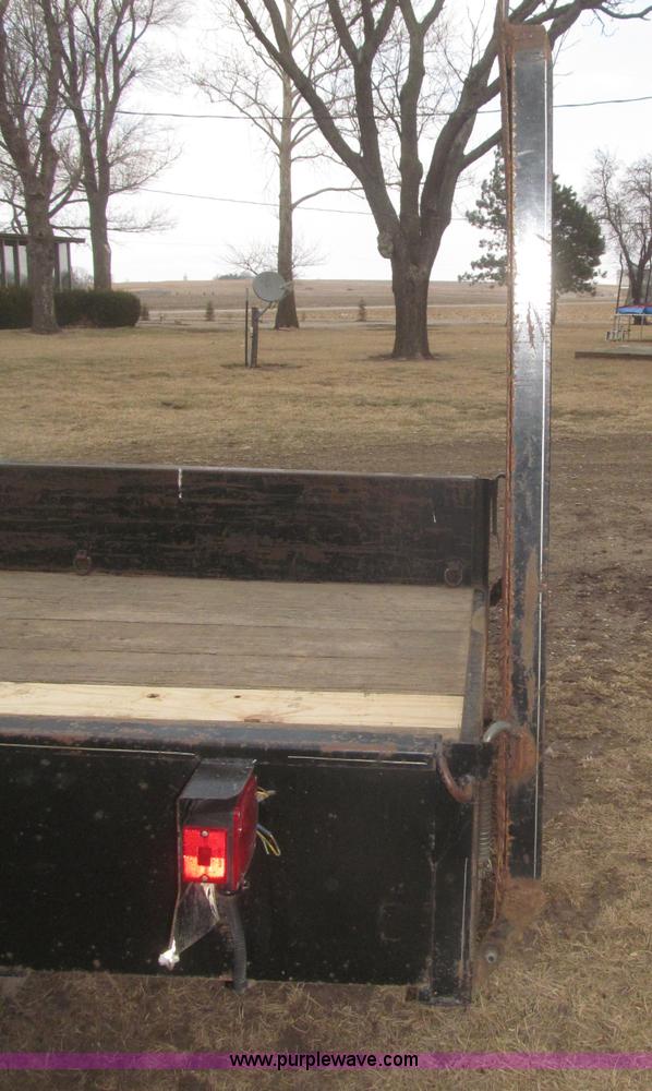 image for item F7329 2005 H&H tandem axle trailer