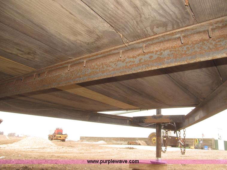 image for item F7329 2005 H&H tandem axle trailer