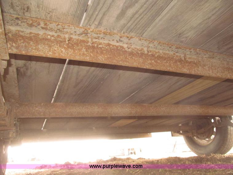 image for item F7329 2005 H&H tandem axle trailer