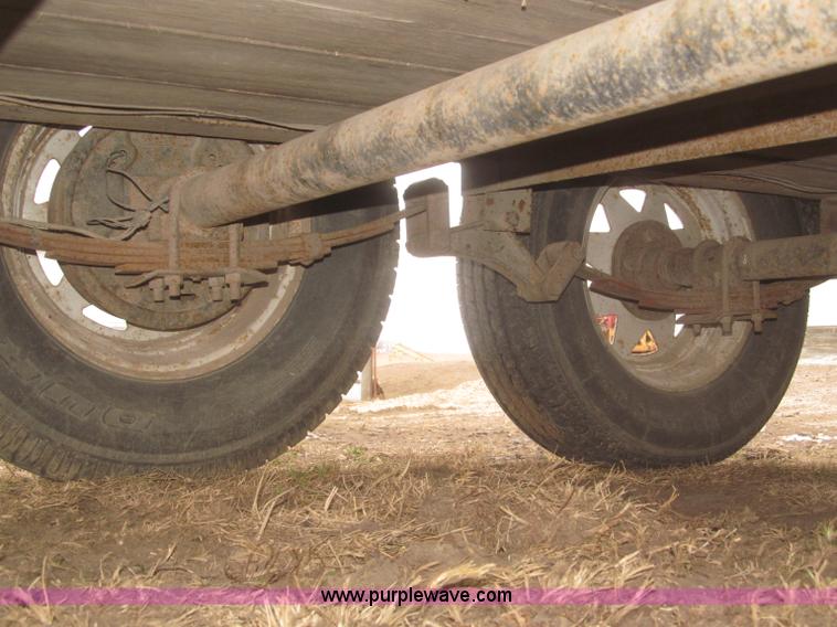 image for item F7329 2005 H&H tandem axle trailer
