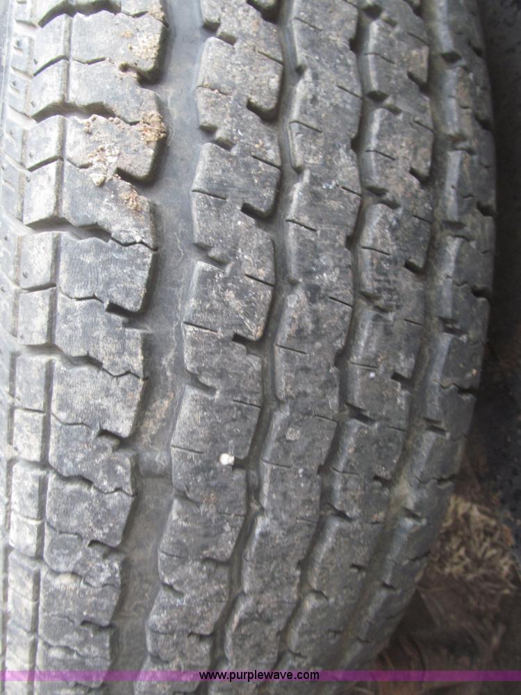 image for item F7329 2005 H&H tandem axle trailer