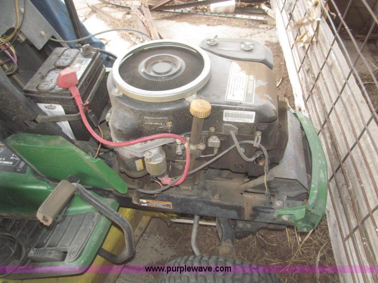 image for item F7330 John Deere LX176 riding lawn mower