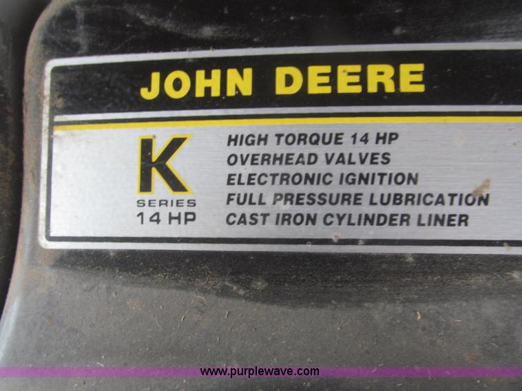 image for item F7330 John Deere LX176 riding lawn mower