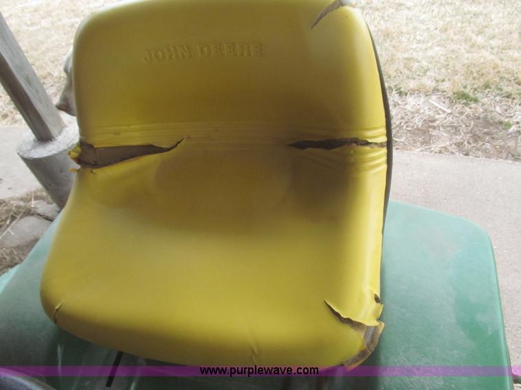 image for item F7330 John Deere LX176 riding lawn mower