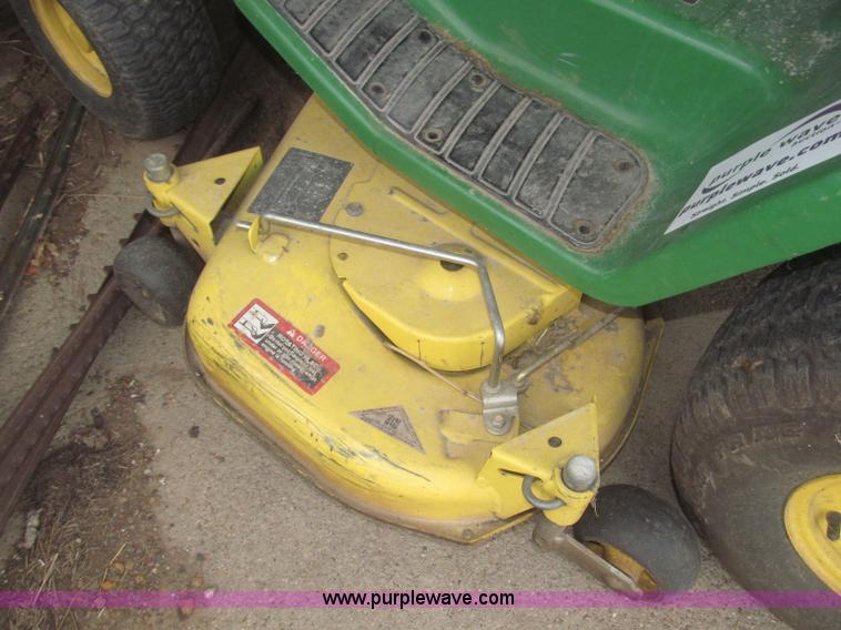 image for item F7330 John Deere LX176 riding lawn mower