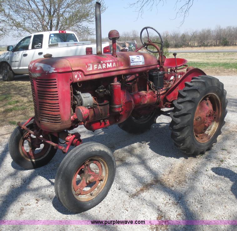image for item F8234 McCormick Farmall Super A tractor