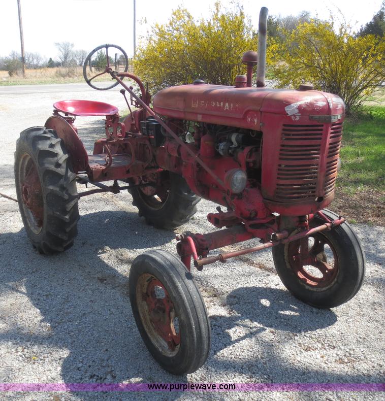 image for item F8234 McCormick Farmall Super A tractor