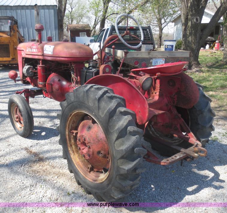 image for item F8234 McCormick Farmall Super A tractor