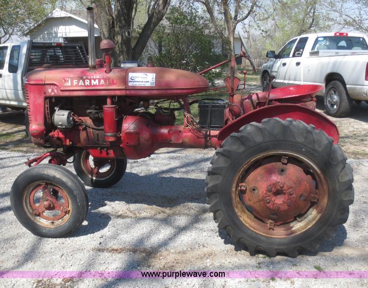 image for item F8234 McCormick Farmall Super A tractor