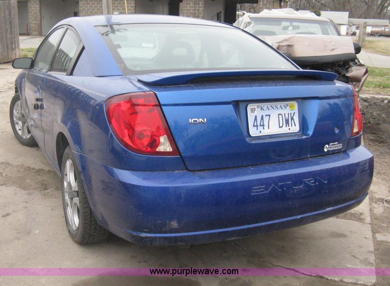 image for item G8474 2004 Saturn ION Quad Coupe 3
