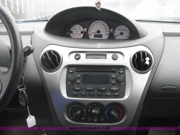 image for item G8474 2004 Saturn ION Quad Coupe 3