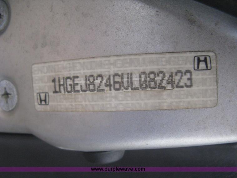 image for item G8476 1997 Honda Civic EX