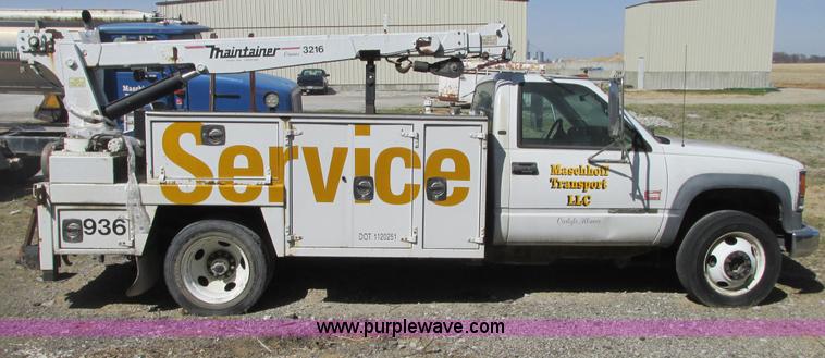 image for item G9154 1997 Chevrolet Cheyenne 3500HD service truck