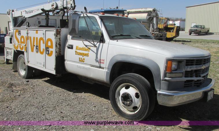 image for item G9154 1997 Chevrolet Cheyenne 3500HD service truck