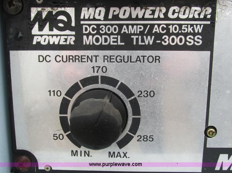 image for item G9335 Multiquip TLW-300SS  AC/DC welder generator