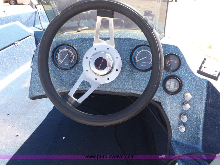 image for item H1955 1986 Ebb Tide Dyna Trac boat